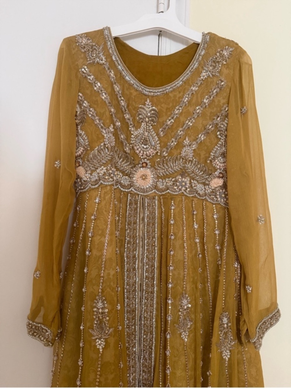 PAKISTANI DESIGNER CUSTOM FORMAL WEDDING DRESS INDIAN - Picture 8 of 14
